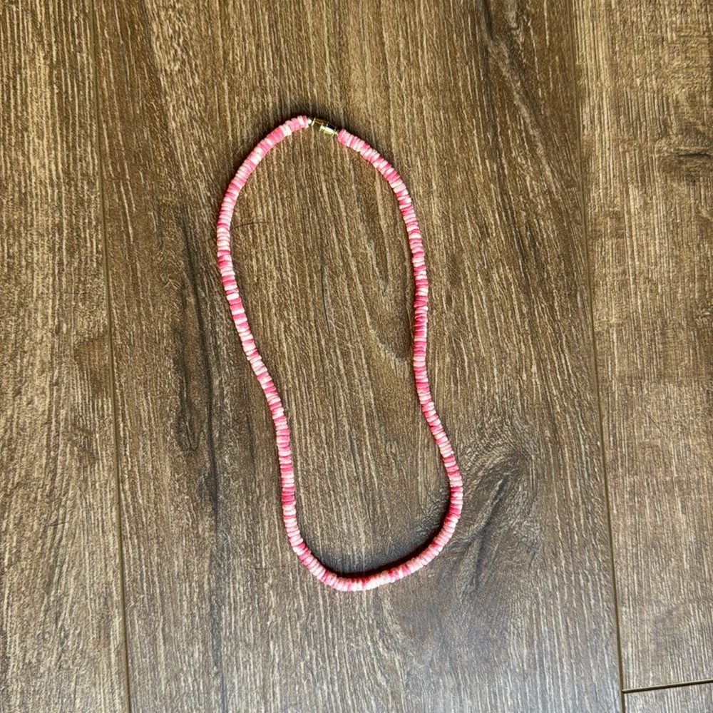Pink Seashell Necklace